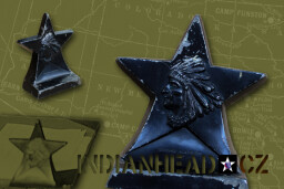 INDIANHEAD.CZ IM50002 US 2ID INTER-WAR BOOKEND OR PAPER WEIGHT SECOND INFANTRY DIVISION CIRCA 1920